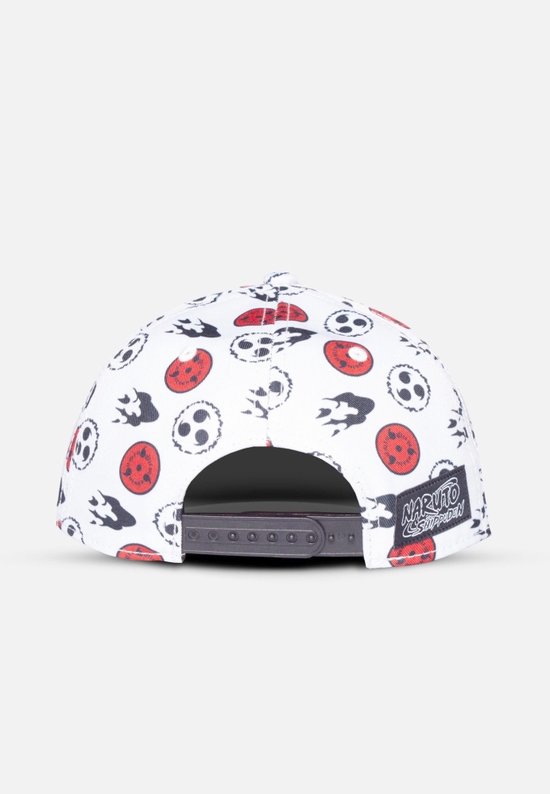 Naruto - Symbols Snapback Pet - Wit