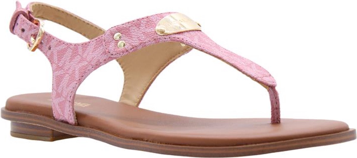 Michael Kors -maat 39 -Plate Thong Dames Sandalen - Roze