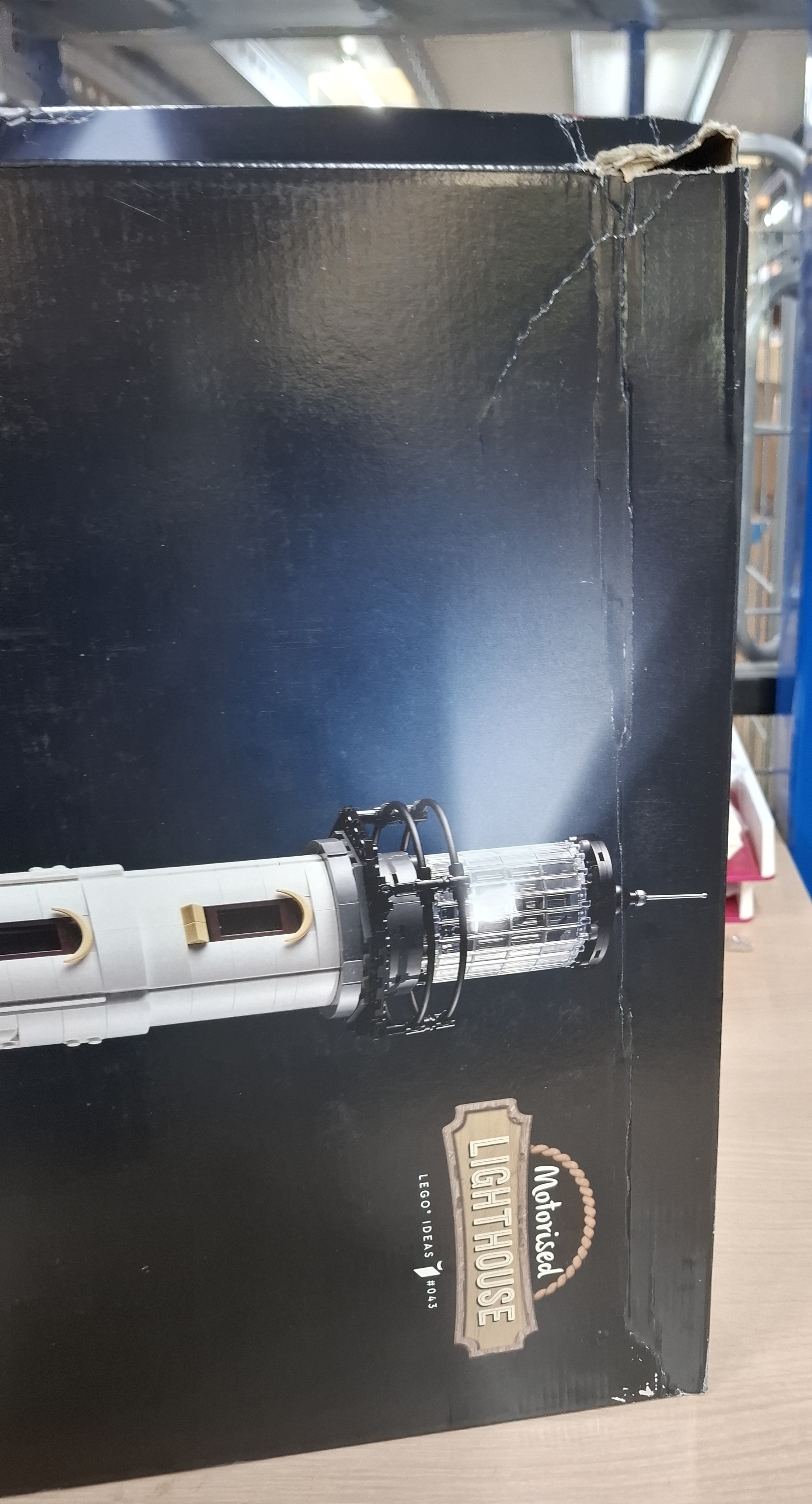 LEGO Ideas Gemotoriseerde vuurtoren met Lichtjes, Modelbouwset voor Volwassenen - 21335