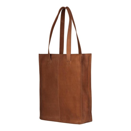 BURKELY Michelle Dames Shopper - 13,3 inch Laptoptas - Cognac