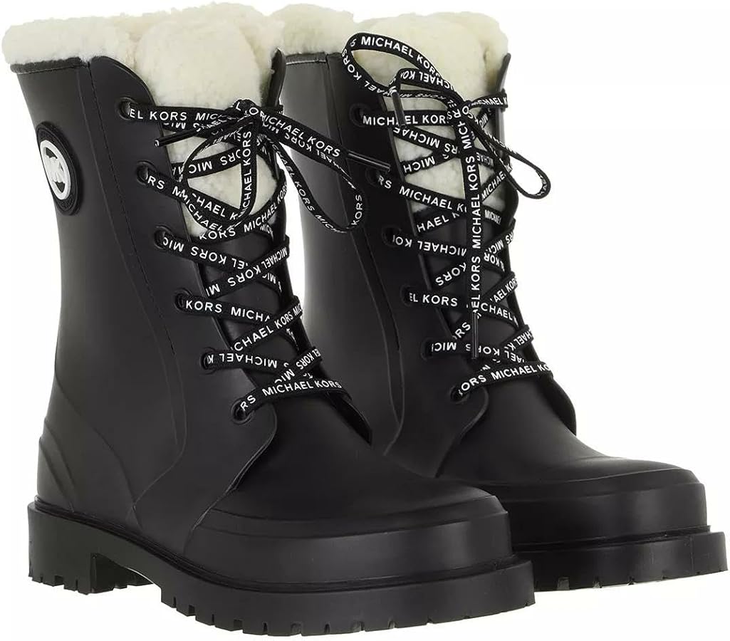 laarzen, boots, zwart, voering, vacht