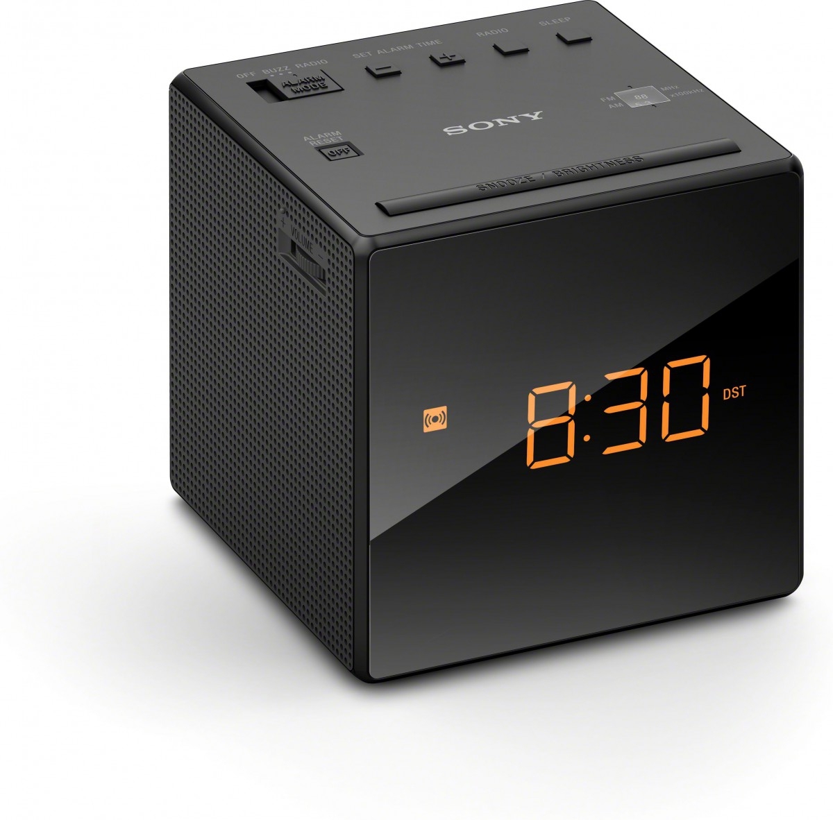 3644-90ba-4fa0-8a45-c88c9f74a87a Sony ICF-C1B - Wekkerradio - Zwart