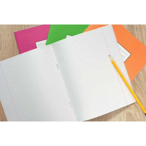 Schriften en schrijfblokken