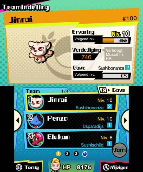 Sushi Striker The Way of Sushido - 3DS
