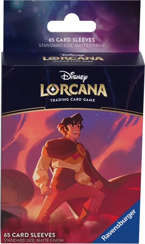 Disney Lorcana TCG - Shimmering Skies - Aladdin 65 Card Sleeves
