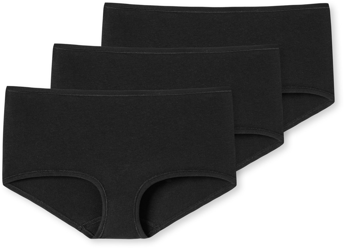  ondergoed, zwart, broekje, bikini-brief, set van 3