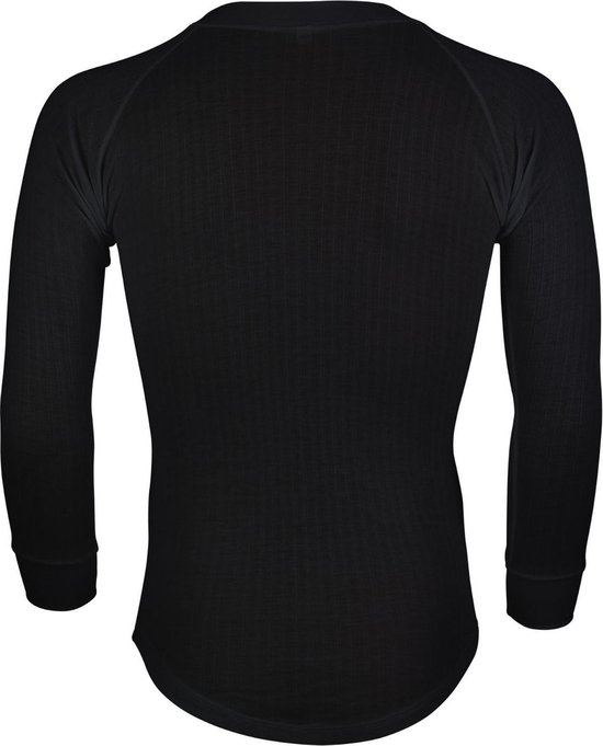 Avento Basic Thermo - Sportshirt - Heren - L - Zwart