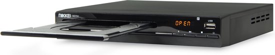 Nikkei ND75H - DVD speler met Full HD-upscaling, HDMI en USB-poort (22,5 cm)