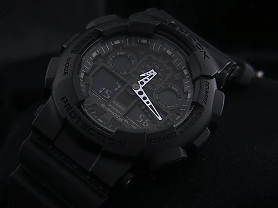 Casio G-Shock GA-100-1A1ER Herenhorloge 52 mm - Zwart