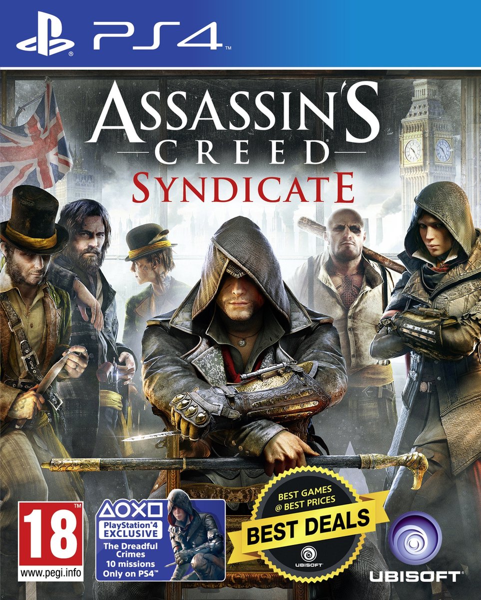 Assassin's Creed Syndicate - Playstation 4 Advertentie, Poster, Jas, Man, Persoon