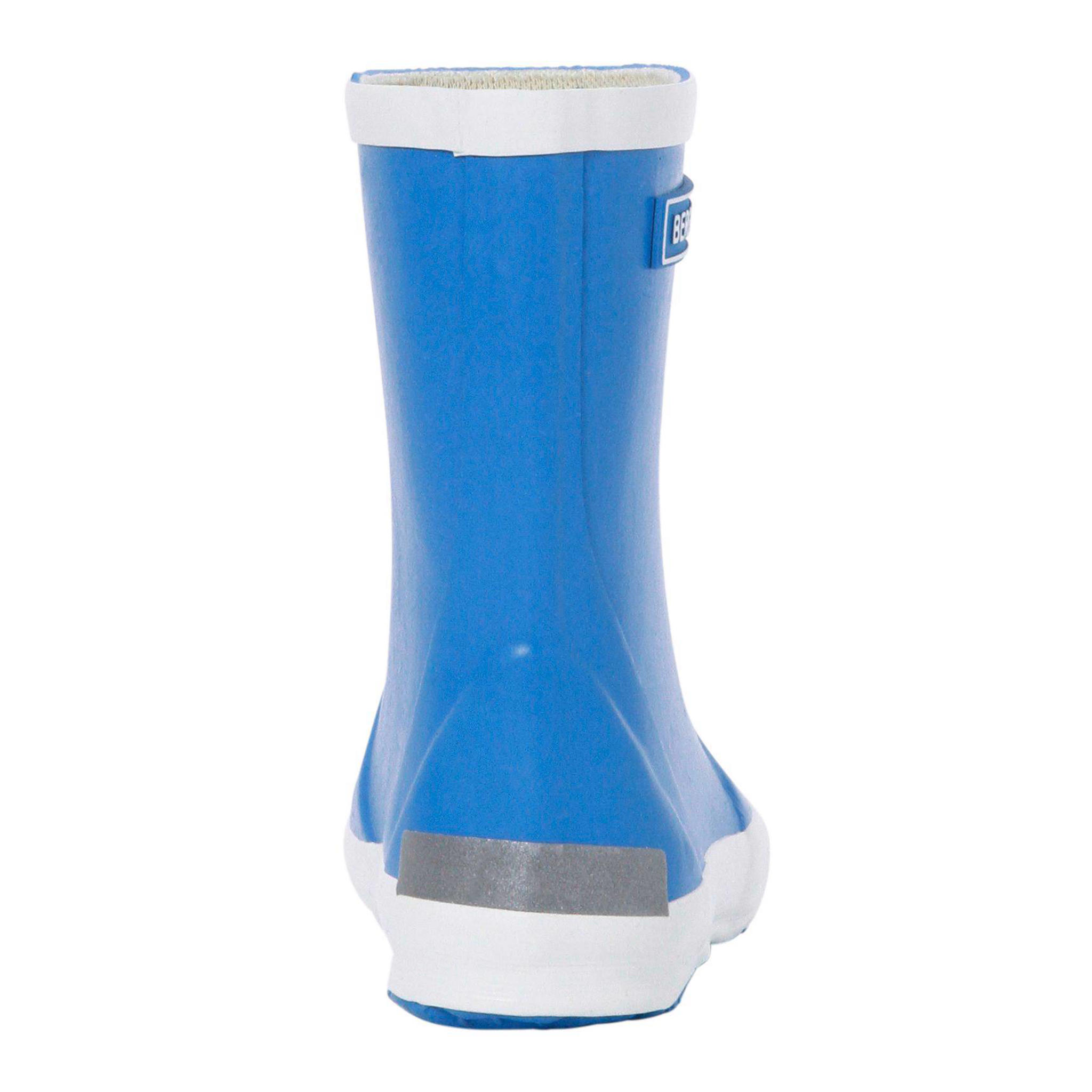regenbek, regenlaarzen, blue, rubber, veiligheidslaars