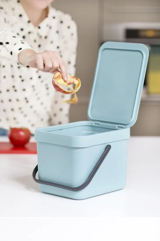 Brabantia Sort & Go Prullenbak - 6 l - Mint