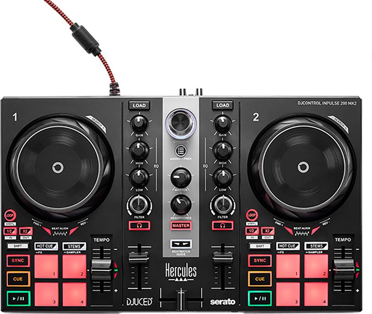 Hercules DJControl Inpulse 200 MK2 - DJ Controller