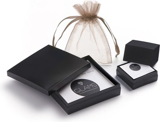 The Jewelry Collection - Bangle Dop Vlakke Buis 4 X 60 mm - Zilver