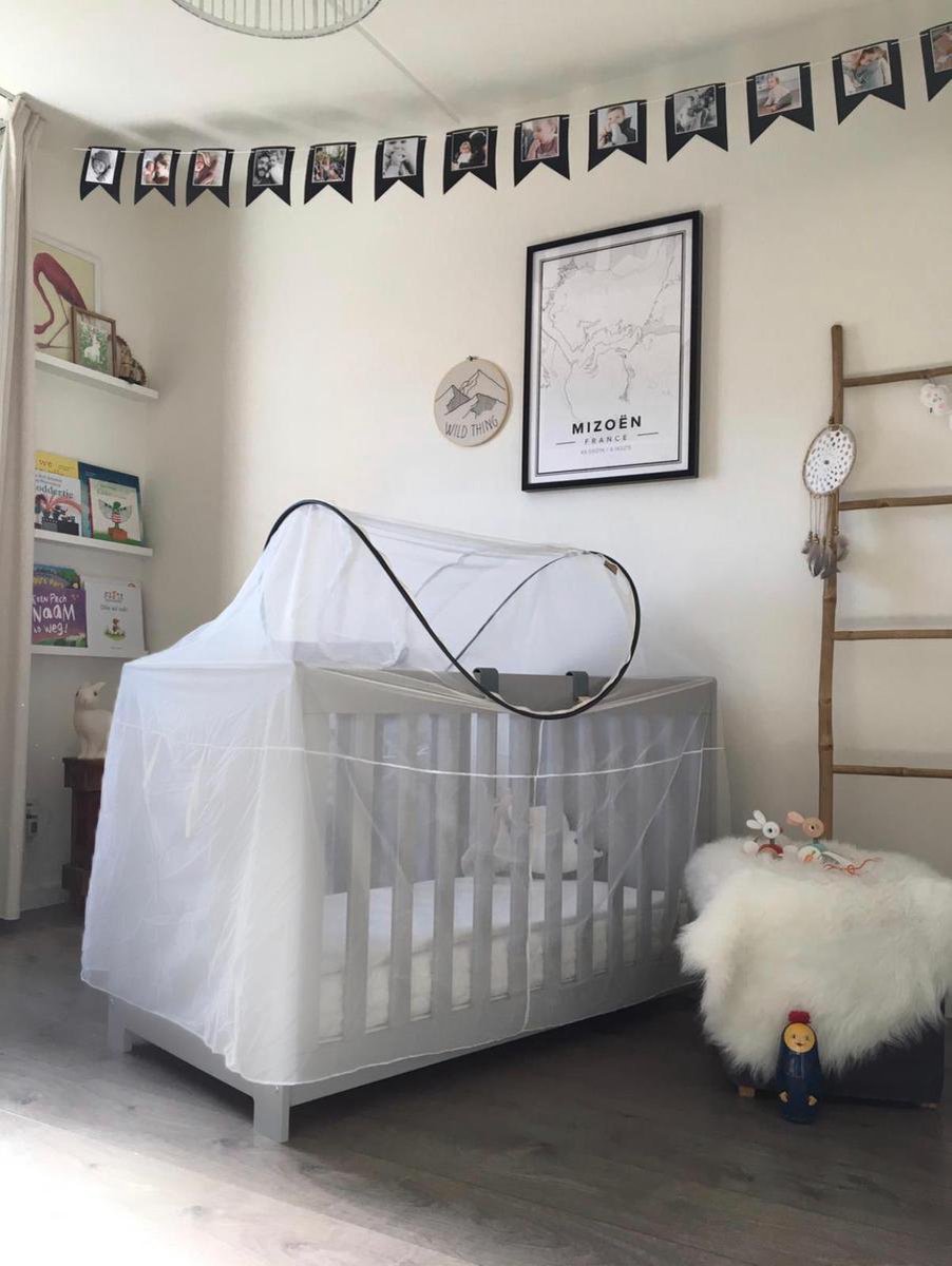 Deryan Luxe Klamboe voor Campingbed - Klamboe Voor Ledikant - Babyklamboe - Universeel