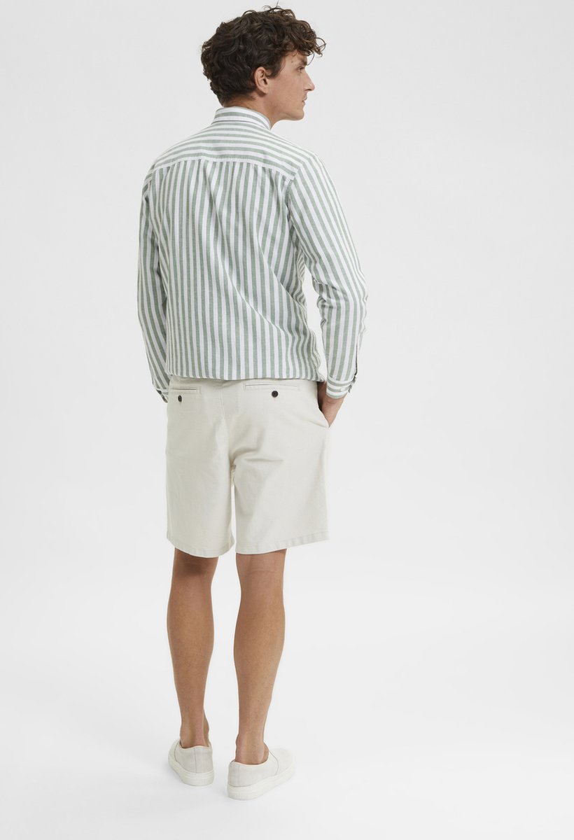 Korte broek, Shirt, Lange mouwen, Man, Persoon
