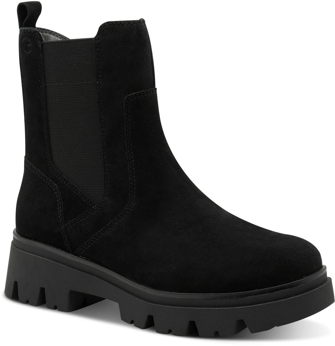 Tamaris - maat 40- Comfort Essentials Dames Laarzen - Zwart suède