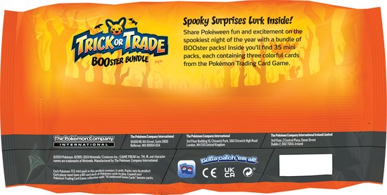 Pokémon - Trick or Trade Booster Bundle - Halloween Collection - Trading Cards