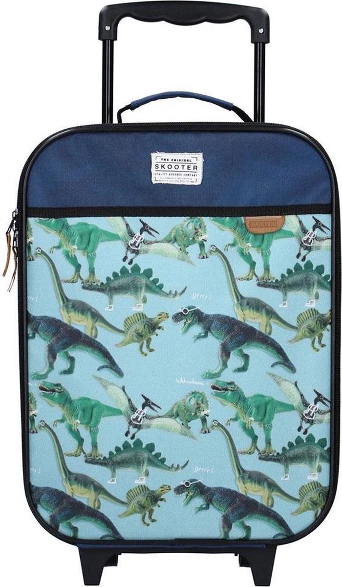 Skooter Dino Reiskoffer - 40 x 30 x 14 cm l - Navy Blauw