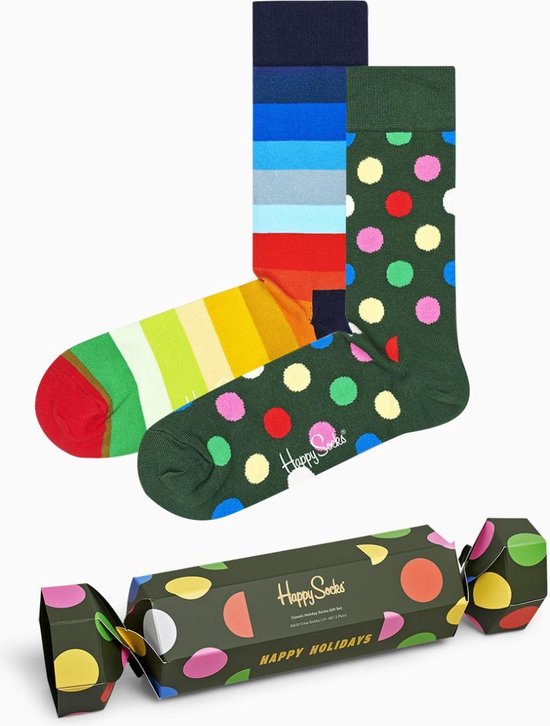 Happy Socks 2P Classic Holiday Socks Giftbox - Maat 36-40