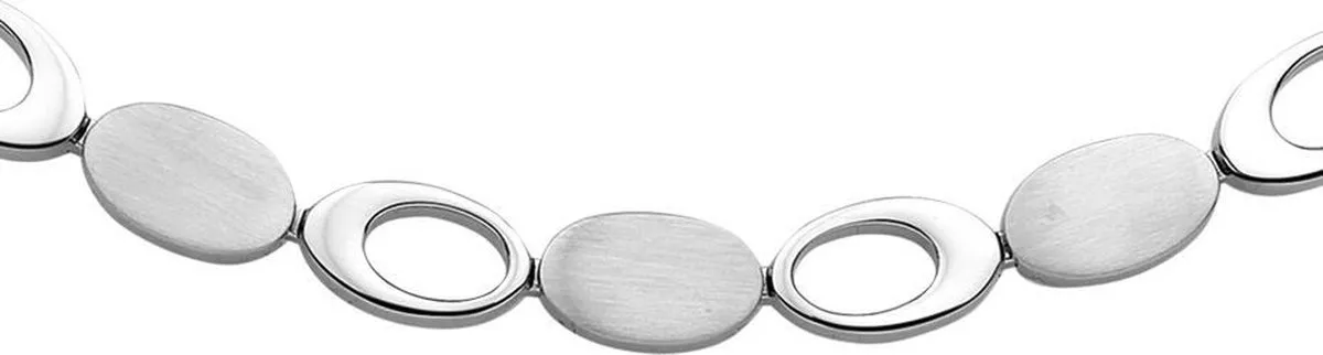 Dash Ketting Poli/mat 8 mm 42 + 3 cm - Staal