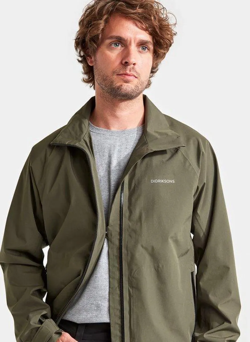 Didriksons Colin Usx Jkt - Maat S - Outdoorjas Unisex - Fog Green