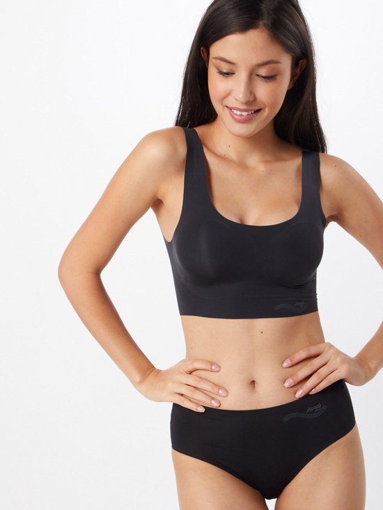 sloggi  - Maat M -ZERO Feel Dames Beha top - Zwart
