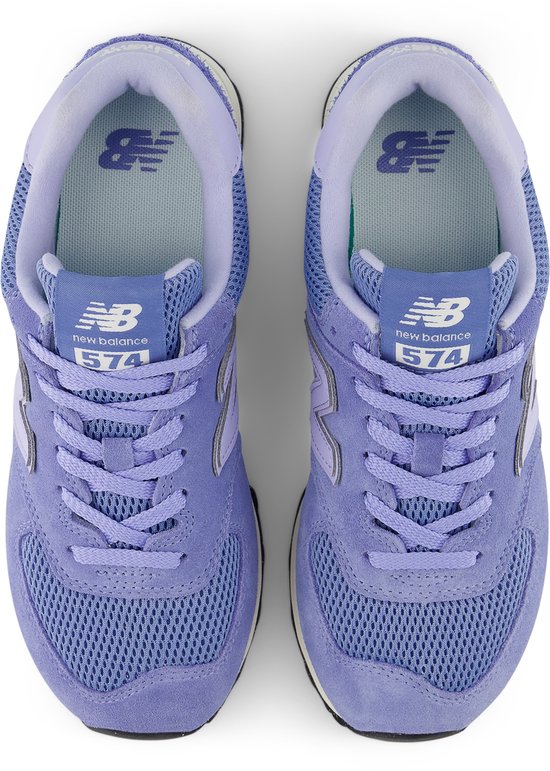 sneakers, lila, mesh, veterschoen, New Balance 574