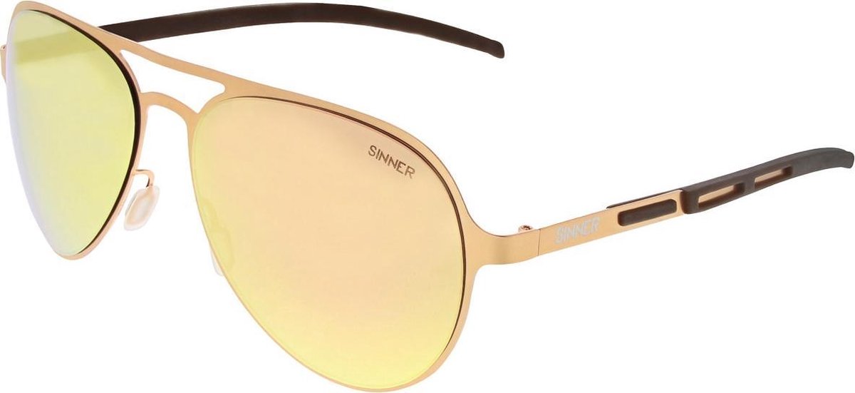 SINNER Zonnebril Unisex Gabriel - Roségoudkleurig