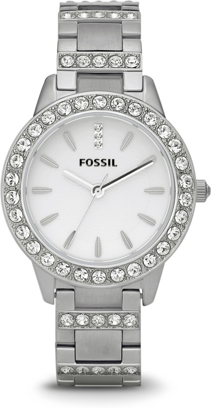 Fossil ES2362 - Horloge - 36 mm - Staal - Zilverkleurig