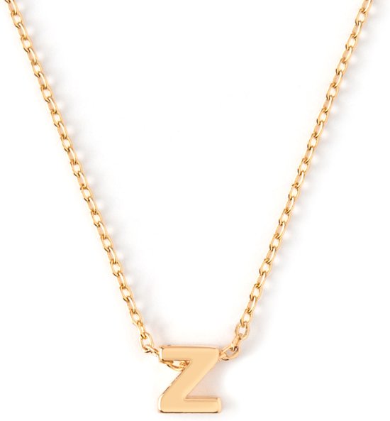 Orelia letter ketting Z goudkleurig