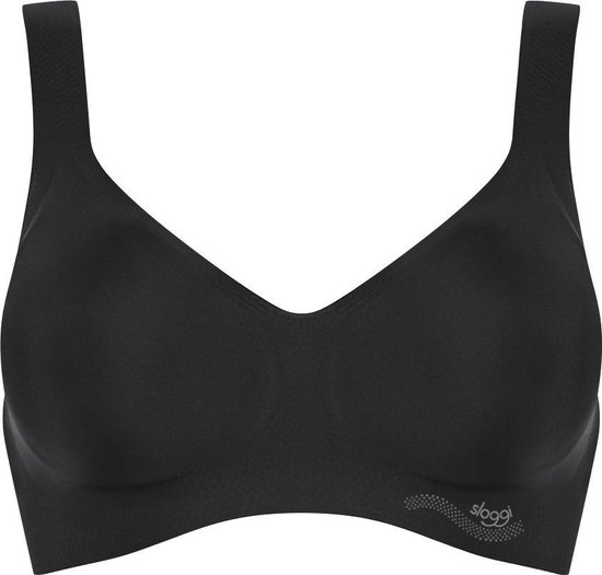 sloggi - Maat S - ZERO Feel Dames Bralette - Zwart