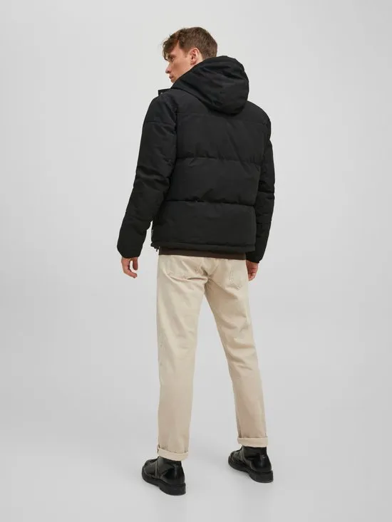 JACK&JONES - Maat L - JJTIMO PUFFER JACKET Heren Jas