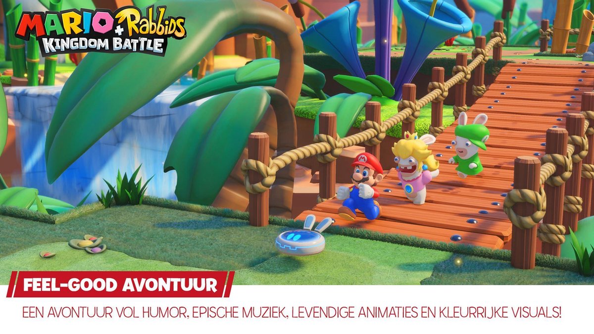 Mario + Rabbids Kingdom Battle Videogame - Avontuur - Code in Box - Nintendo Switch Game