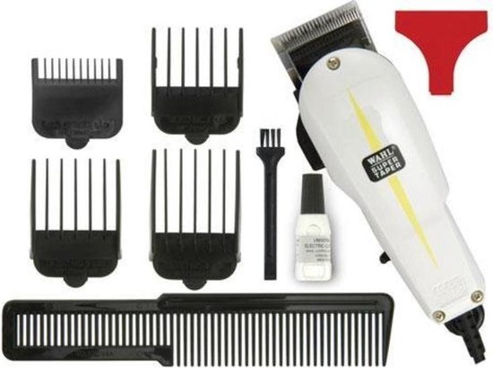 Wahl Super Taper Tondeuse - Krachtige Motor - Snoer - Wit