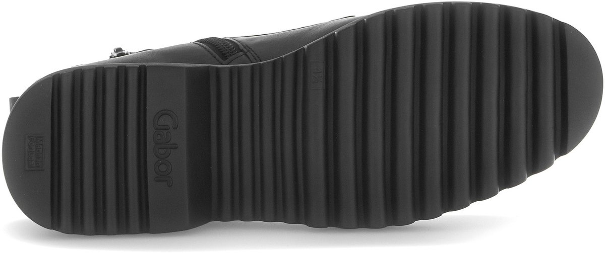 zwarte schoen, sandal, rubberzool, platformzool, antislip
