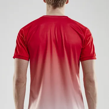 Craft Pro Control Fade Shirt Korte Mouw Heren - Rood | Maat: M