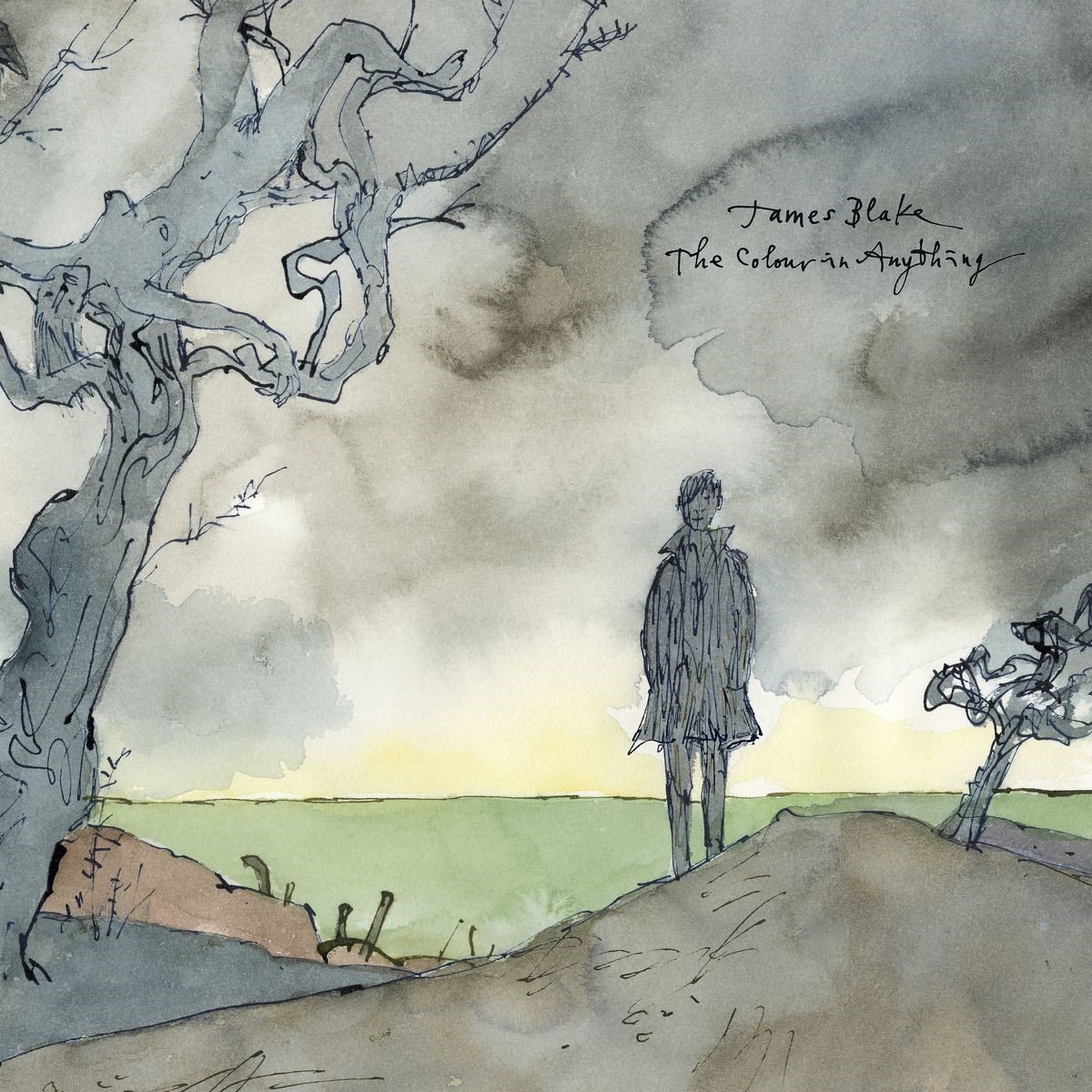 illustration, landscape, coat, silhouette, cloudy sky