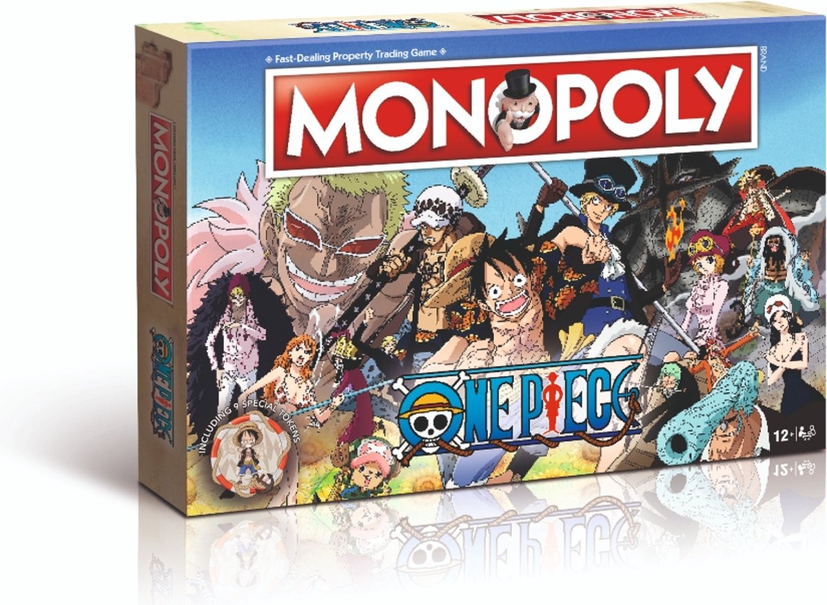 monopoly, bordspel, family, box, one piece