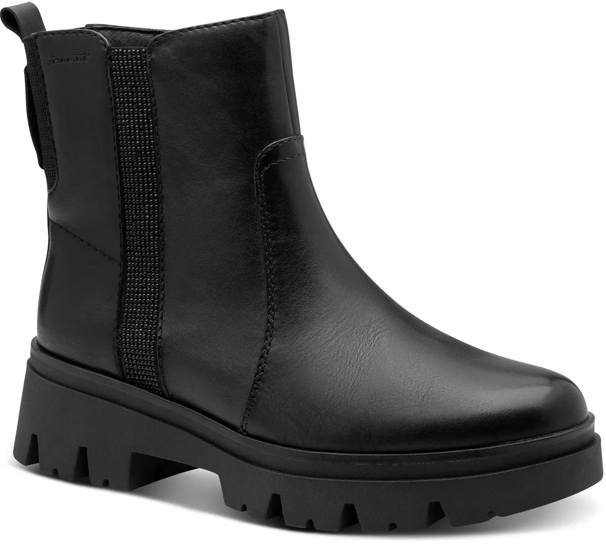 laars, boots, zwart, Chelsea-stijl, zool