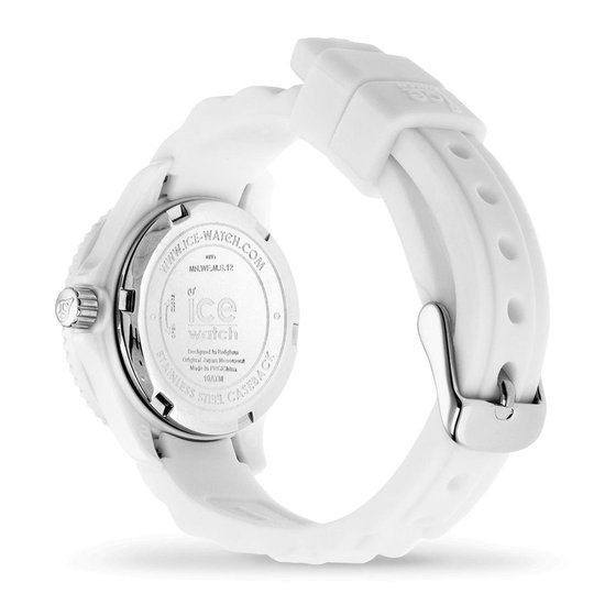 Ice-Watch IW000744 horloge kinderen - wit - kunststof - 28 mm