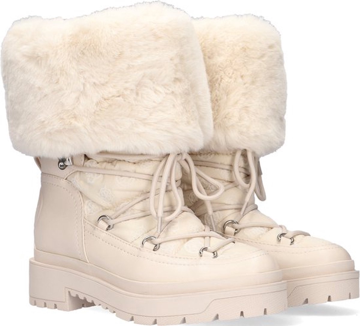 Guess - maat 41- Larya Dames Vachtlaarzen - Cream
