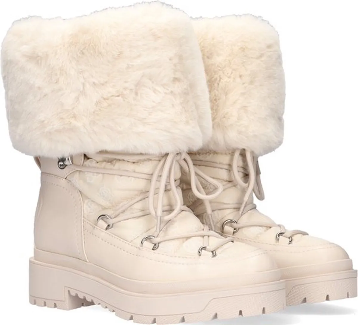 Guess - maat 41- Larya Dames Vachtlaarzen - Cream