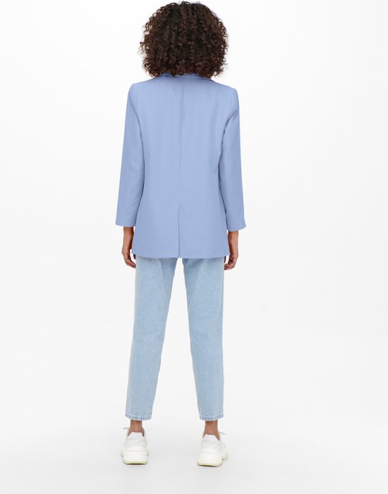 Only - Maat 40 - Blazer Onllana-berry L/s Ovs Blazer Tlr No 15245698 Bel Air Blue Dames