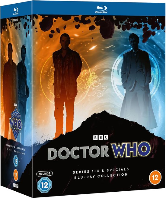 blu-ray, doctor who, box set, series, 16 discs