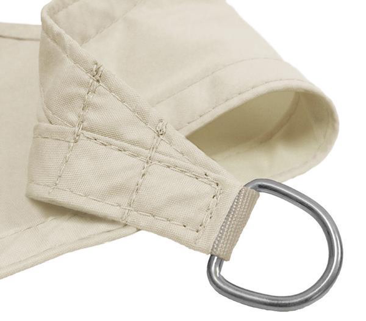 Kookaburra 2,0m Vierkant Ivoor Party Schaduwdoek (Geweven - Waterafstotend)