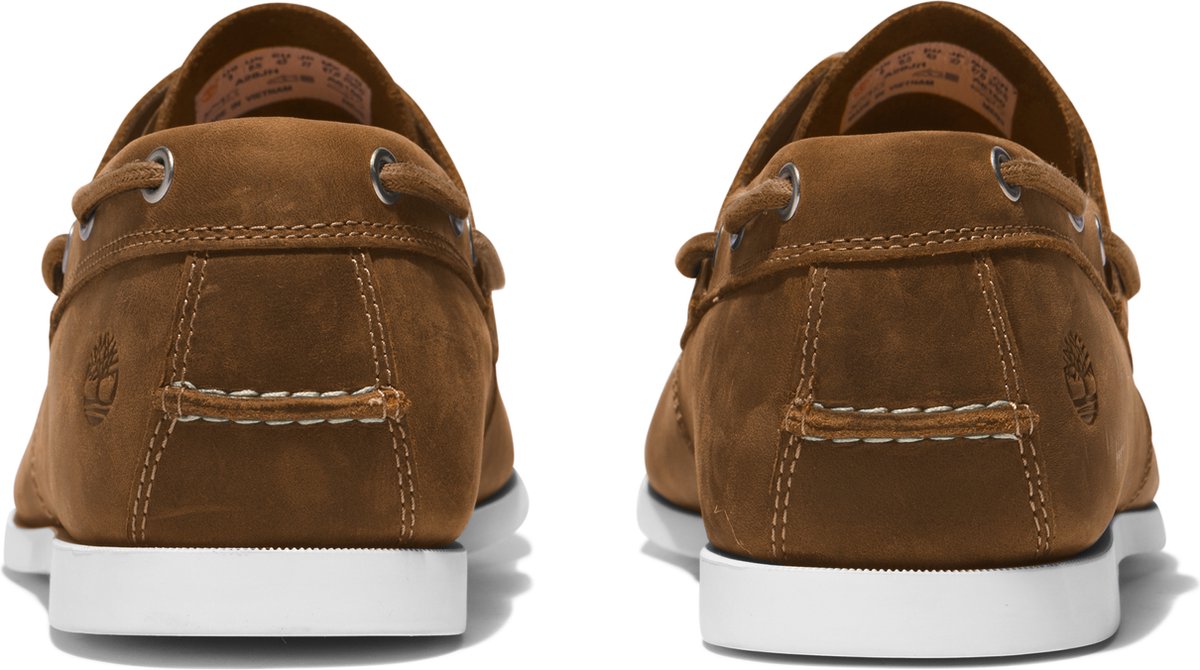 Timberland - Maat 44 - Cedar Bay 2 Eye Boat Shoe Heren Bootschoenen - Gaucho