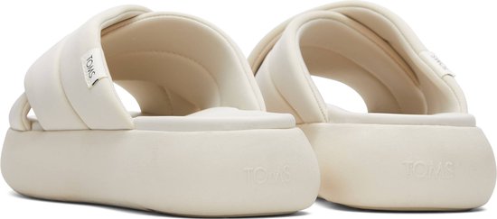 TOMS - maat 37-38-  Dames Alpargata Mallow Crossover Slippers Beige