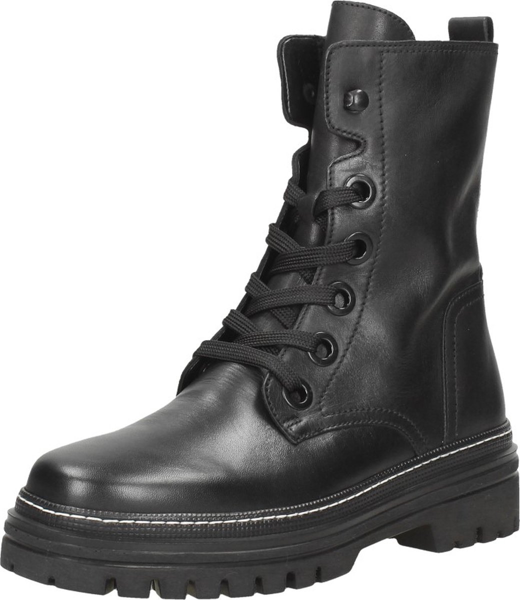 dgmoutlet-nl-Gabor-maat-38-Veterschoenen-Hoog-Veterschoenen-Hoog-kleur-zwart-aanbieding-sale-korting-2 Kleding, Schoeisel, Schoen, Laars