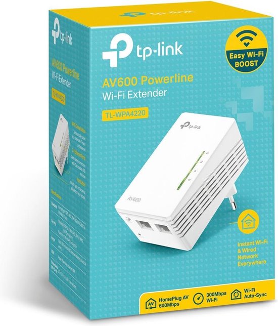 TP-Link TL-WPA4220 - AV600 WiFi Powerline